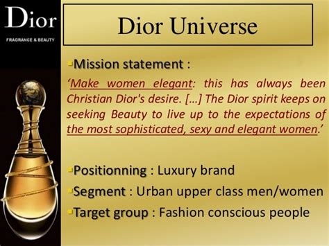 dior vision statement